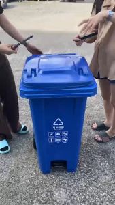 ถังขยะแบบเหยียบ ถังขยะมีล้อ ที่เหยียบ 30L 50L 100L 120L ถังขยะ ถังขยะในบ้าน มีที่เหยียบเท้า คุณภาพดี ทนทาน ถังขยะไซส์ใหญ่ ถังขยะกทม. ถังขยะมีฝาปิด