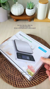 Alat Timbangan Bahan Dapur Digital Baking Kitchen Stainlees Steel Kapasitas 5kg