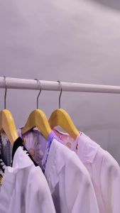 Gamis Anak Rompi Putih Ruffle Bunga Muslimah Kaaffah 3-13 tahun Dress Panjang Kids