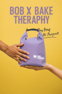 BOB x Bake Theraphy - Bucket Semi Dry Bag Multi Purpose / Pouch Roll Up Multifungsi Anti Air Soft Pastel | Kantong Serbaguna