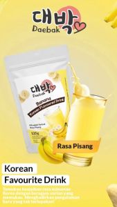 Spencers Daebak Korean Drink Banana - Bubuk Minuman Segar Korea Rasa Pisang