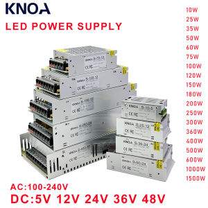 Switching Power Supply 5V 12V DC Power Supply 24V 36V 48V AC 110V-220V 2A 3A 4A 5A 10A 15A 20A 30A 40A 50A 60A Transformer Power