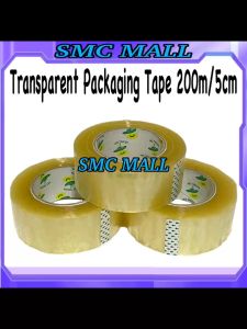 1pcs Clear Packing Tape 200M x 5CM/2inch Clear Packaging Tape High viscosity High strength