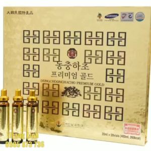 Tinh chất đông trùng hạ thảo hàn quốc Bio Apgold chính hãng hộp 20 ống x 20ml - tranglinh