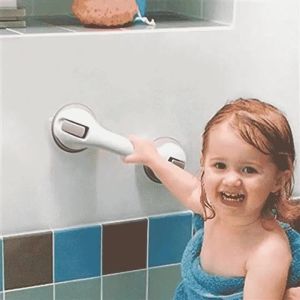Safety Helping Handle Anti Slip Support Toilet Bthroom Safe Grab Bar Handle Vacuum Sucker Suction Cup Handrail Grip Keep Balance