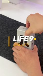 Quạt cầm tay mini Jisulife Life 9 ABS 5 cấp độ gió 3600mAh/5000mAh - Sử dụng liên tục 12h - Chính hãng - BH 12 tháng