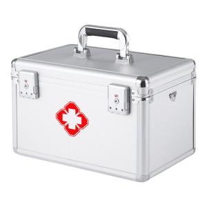 changly | Aluminum Emergency Medical Box High Capacity Home