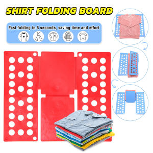 LoviRa Clothes shirts T-shirts folder adult and childrens clothing laundry plastic folding tool
