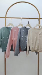 Fellora FLR101 Cardigan Premium Knit Rajut Import Cardi