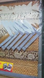 Wholesaler Direct Local Supplier For 6 sets Reed Placemat Placemats And Coaster Coasters 餐垫和杯垫的批发商 本地直接供应商