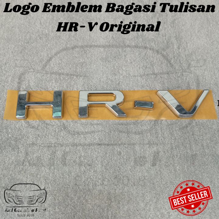 Logo Emblem Bagasi Tulisan Hr V Original Lazada Indonesia