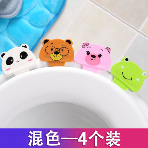 อุปกรณ์เปิดฝาส้วมแบบดึงฝา จับก้นส้วม ก้นส้วมป้องกันการเปื้อน ส่วนประกอบของฝาส้วม อุปกรณ์ตกแต่งห้องน้ำจากจีนแผ่นดินใหญ่