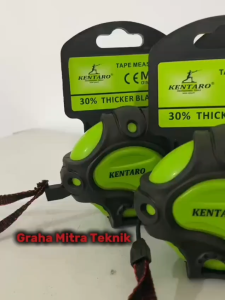 KENTARO Meteran 5M Lapis Karet Power Tape Japan Quality