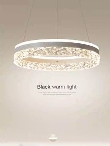 【MG】Chandelier Ceiling Light Kitchen Lights for Living Room Round Pendant Light Tri Color Hanging Lamp