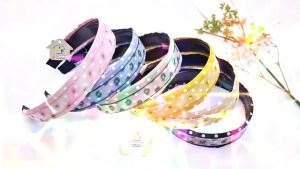 Băng đô nữ vintage phụ kiện nữ Hàn Quốc cài tóc nữ bánh ú bờm tóc bé gái nút thắt chấm bi hoa hướng dương xinh đẹp - thương hiệu Vợ Chồng Tôi