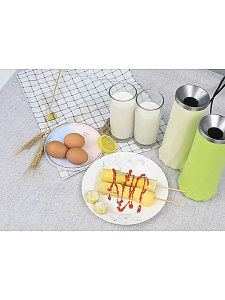 Automatic Egg Stick Maker Electric Egg Cooker Non Stick Breakfast Machine for Egg Sausage Omelette with Cleaning Brush & Bamboo Skewers