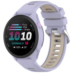 20mm 22mm Sport Silicone Strap for Garmin Forerunner 265 255 245 170 70 RUN Band for Vivoactive 3 4/Venu2 3 4 Bracelet Watchband