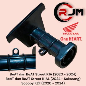 DUCT AIR CLEANER BEAT DELUXE GENIO SCOOPY 20 KARET SAMBUNGAN FILTER DALAM BOX  GENIO BEAT DELUXE SCOOPY 20 PIPE INLET BOK FILTER BEAT