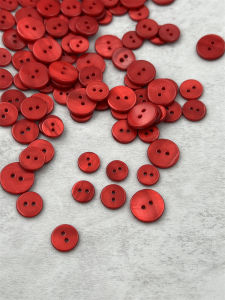 Red Shell Chiffon Knitted Cardigan: High-End DIY Handmade Children's Fashion