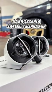 Carrozzeria Z Series TS-Z30R / TS-Z30R-B Satellite Speaker B Bawal Hitam Putih Full Range 160Watt