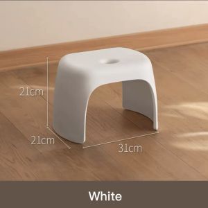 Small Stool Home Low Stool Small Bench Childrens Plastic Chair Shoe Stool Step on Foot Stool