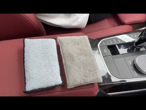 5pcs Car Interior Scrubbing Sponges Double Side Leather Scrubbing Sponge Soft Car Cleaning Tools