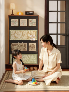 MEISD | Ultra-thin Vintage Style Narrow Door Entry Shoe Cabinet