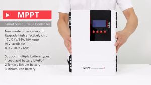 DEMUDA Solar Controller Solar Charger MPPT 30A/60A/80A/100A/120A mppt solar charge controller 12V/24V/48V/96V is suitable for a variety of Battery 太阳能 控制器 - Lazada