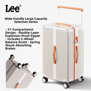 Lee | High Capacity Side-Opening Expandable Suitcase 28inch