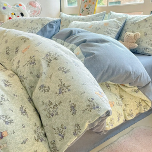 Thick Flannel Cotton Bed Set