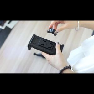 Giá Đỡ Máy Tính Bảng Đa Năng Cho Micro Và Nhạc Cụ - Phù Hợp Với Các Thiết Bị Có Kích Thước Màn Hình Từ 4.7 Đến 12.9 Inch - Màu Đen