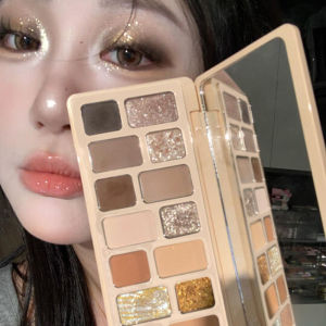Phấn Mắt DIKALU 16 Màu Eyeshadow Bóng Mờ Lấp Lánh Cho Phụ Nữ Làm Đẹp Thường Ngày Làm Việc