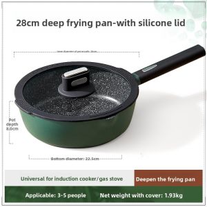 CookerBene | Non-Stick Frying Pan for Eggs and Stir-Fry Suitable for Induction and Gas Stoves