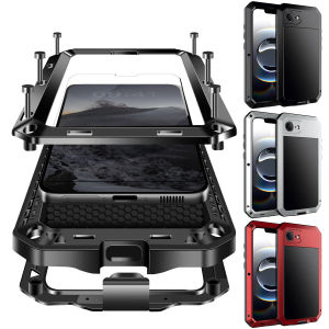 Ốp Điện Thoại iPhone 16e/16 Pro Max/16 Plus Hợp Kim Nhôm Siêu Bền - Bảo Vệ Toàn Thân 360 Độ Chống Bụi Chống Sốc