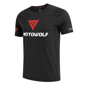 MOTOWOLF | Áo Thun Đua Xe Máy Thông Gió Khô Nhanh Chống Khuẩn