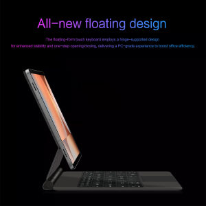 LFOIQN Magic Keyboard For Samsung Galaxy Tab S10+ 12.4 inch S10 FE 10.9 S9+ S8 S7 Plus 11 Ultra 14.6 Smart Book Cover Case Slim