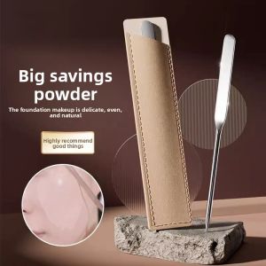 CHUBEISHI | Multi-Function Makeup Tools - Powder Foundation Spatula Color Mixing Stirrer Stainless Steel Scoop