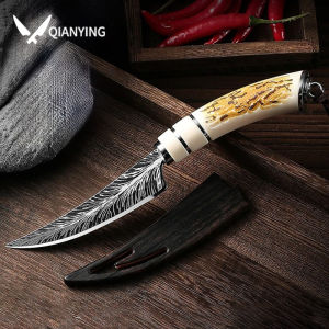Forging Fruit Knife Stainless Steel Sharp Curved Blade Household Sharp Hand Meat Boning Knife Paring knife