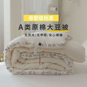 Class A Maternal and Child Grade Winter Quilt Soybean Protein Duvet Insert Autumn and Winter Dormitory Single Winter Thicken Thermal Four-Season Cotton Quilt