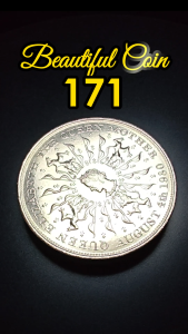 1980 Queen Mother 80th Birthday Commemorative Crown Coin (25 pence) - uncirculated & cased