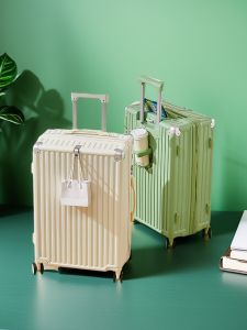 New 2025 Student Luggage Carry-On Suitcase with Combination Lock All-Motion Wheels 24 26 Inch Multi-Functional Travel Bag