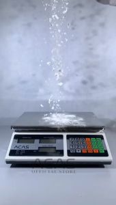 ACAS 836 40Kg / 200Gr Timbangan Duduk Digital Meja Double Display Laundry Sayur Buah Telur Sembako Paket Ekspedisi Murah Garansi Electronic Computing Scale 40 kg