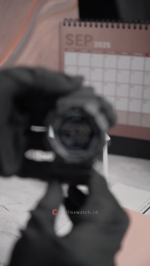 Jam Tangan Pria Casio G-Shock GD-010-1A1 Black Dial Black Rubber Band