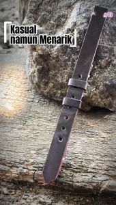 Tali Jam Tangan Kulit Asli Rally Warna Tan & Garansi 1 Tahun