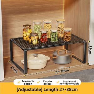 evesigar | Adjustable Multi-functional Kitchen Cabinet Storage Rack