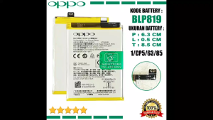 Baterai High Quality BLP819 Compatible Hp OPPO Reno 5 CPH2159 CPH2145 / 5Z CPH2211 / 5F CPH2217 / 5 Lite CPH2205 / Reno 6 CPH2235 Battery Batre