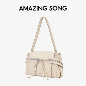 Cheese Roll Document Small Leather Bag