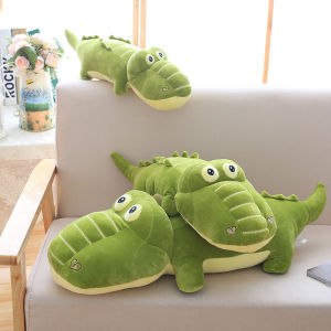 30-95cm Crocodile Pillow Plush Toy Crocodile Doll Pillow Super Soft Cotton Doll Birthday Gift for Kid Girls