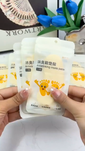 10pcs Shoes Deodorant Sticker Insoles Deodorant Foot Odor Deodorant Sneaker Smell Fresh Deodorant Insole Sterilization Sticker