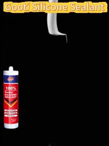 2pcs Set Free Gun: 300ml Silicon Sealant Fill the Gap Gun Strong Adhesive Waterproof For Wall Sinks Toilet and the Whole House Use